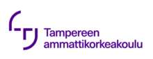 Tampereen ammattikorkeakoulu, violetti logo.